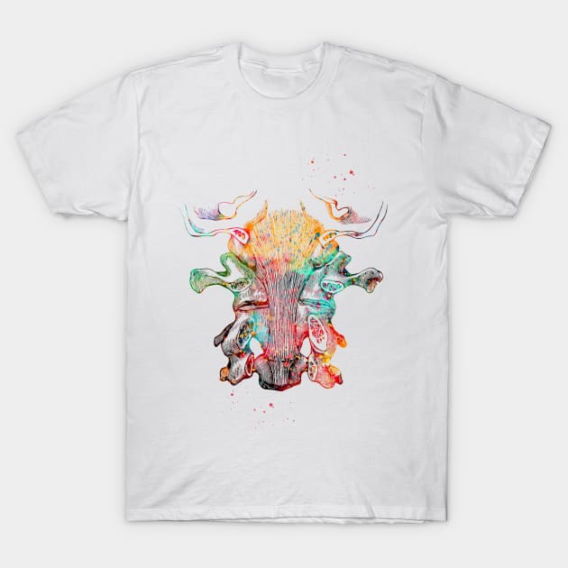 Cervical ligaments T-Shirt by erzebeth